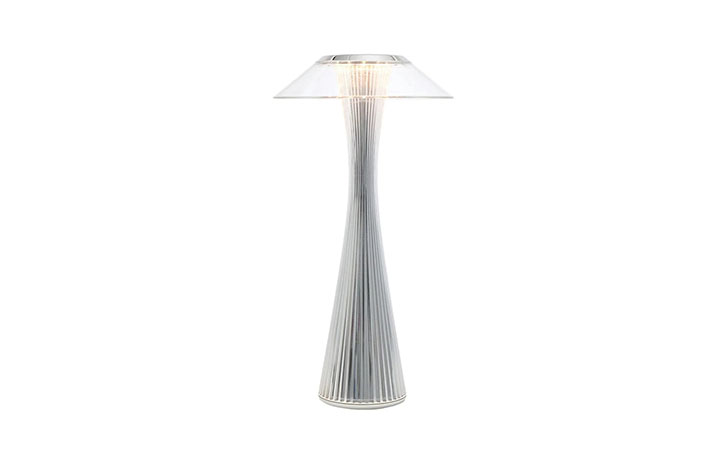 Space Outdoor Chrome Table Lamp by Kartell Lamps Table Lamps Space Outdoor Chrome Table Lamp by Kartell Lamps Table Lamps